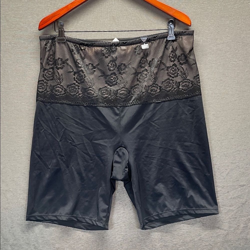 Torrid Curve Black Lace Panties with Mesh Panels